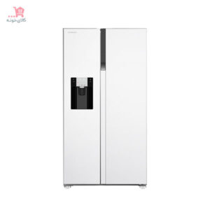 یخچال فریزر ساید بای ساید ایکس ویژن مدل HS600-Wi سفید