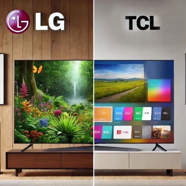 مقایسه تلویزیون تی سی ال با ال جی